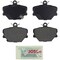 Bosch Blue Disc Brak Disc Brake Pads, Be1252 BE1252 - alternate 1